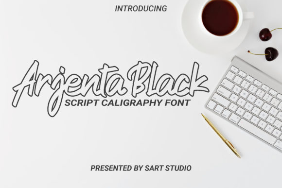 Arjenta Black: A Versatile Handwritten Font for Branding