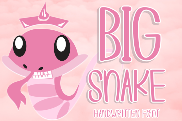 Big Snake: A Friendly Handwritten Font for Web Design