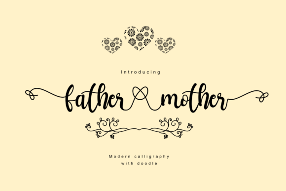 Bring Charm to Your Creations with Father Mother Font