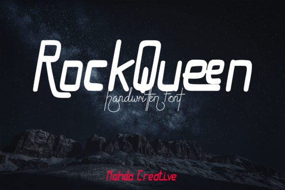Bring Your Creations to Life with RockQueen Font