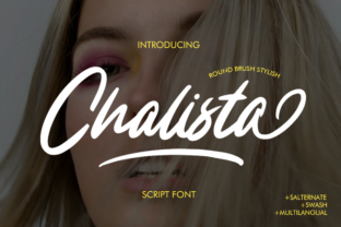 Chalista: A Handwritten Font for Elegant Web Design