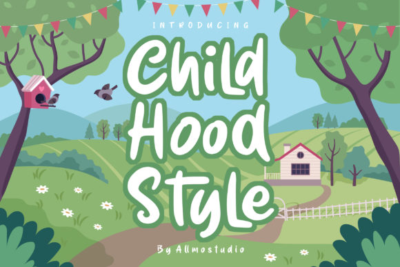 Childhood Style: A Playful Font for Engaging Campaigns