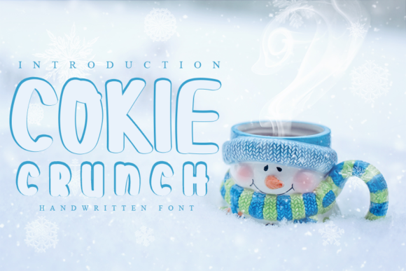 Cokie Crunch: A Friendly Handwritten Font for Editorial Charm
