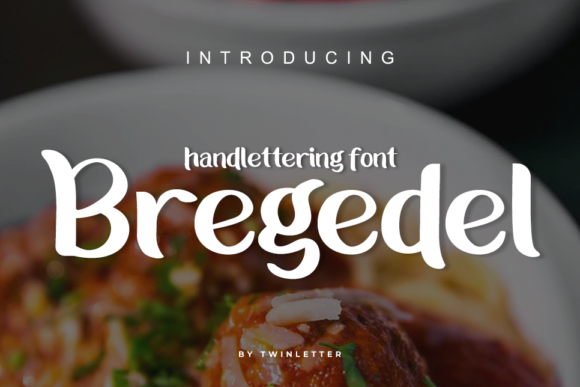 Discover Bregedel: A Bold Handwritten Font for Editorial Design