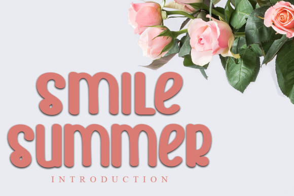 Discover Smile Summer: A Handwritten Font for Editorial Charm
