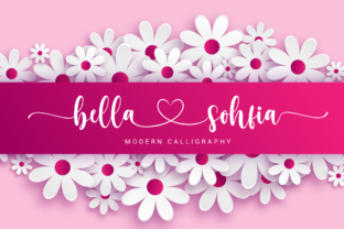 Discover the Elegance of Bella Sohfia: A Perfect Handwritten Font