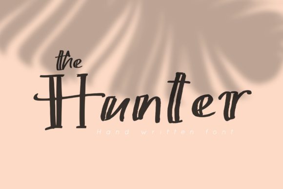 Discover The Hunter: A Quirky Handwritten Font for Unique Branding