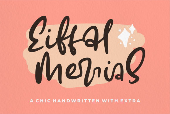 Eiffal Merrias: A Handwritten Font for Editorial Charm