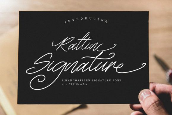 Enhance Your Brand with Rattini Signature Font