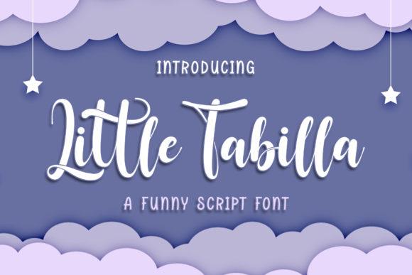 Little Tabilla: A Playful Handwritten Font for Modern Publications
