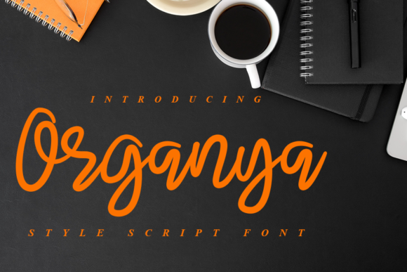 Organya: A Friendly Handwritten Font for Business