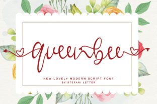 Queenbee: A Charming Handwritten Font for Creative Branding