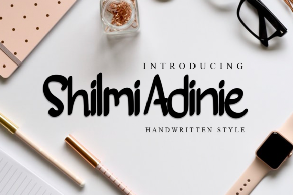 Shilmi Adinie: A Charming Handwritten Font for Editorial Design