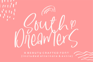 South Dreamers: A Versatile Handwritten Font for Crafters