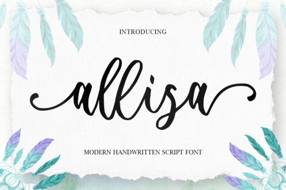 Transform Your Brand with Allisa: A Versatile Script Font