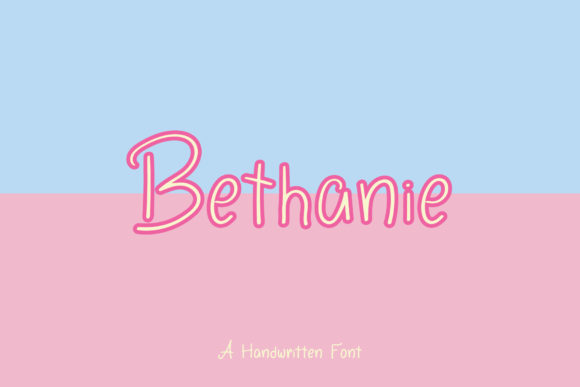 Transform Your Brand with Bethanie: A Charming Script Font