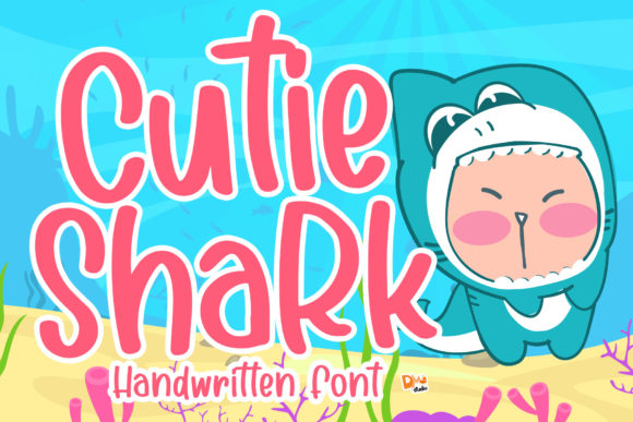 Unleash Creativity with Cutie Shark: A Handwritten Font for Crafters