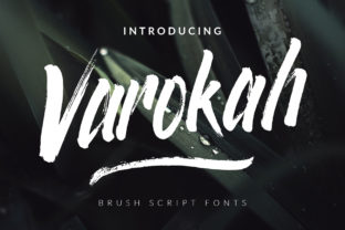 Varokah: A Handwritten Font for Modern Editorial Design